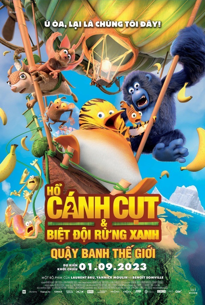 Xem phim Hổ Cánh Cụt Và Biệt Đội Rừng Xanh 2: Quậy Banh Thế Giới